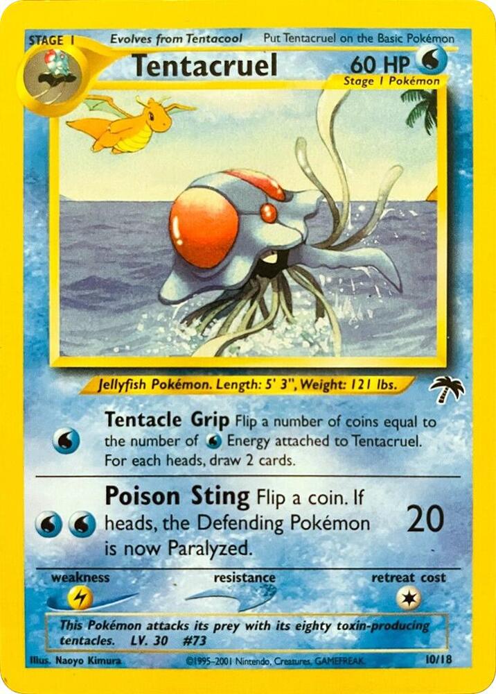 Pokemon Tentacruel 10/18 Southern Islands