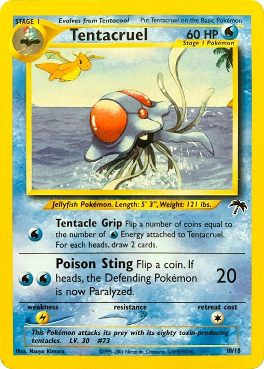 Pokemon Tentacruel 10/18 Southern Islands