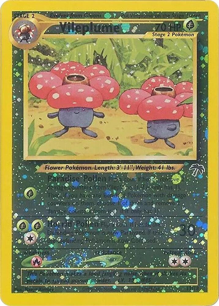 Pokemon Vileplume 17/18 Southern Islands