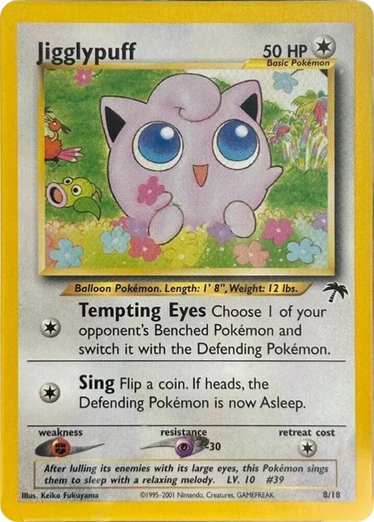 Pokemon Jigglypuff 8/18 Southern Islands