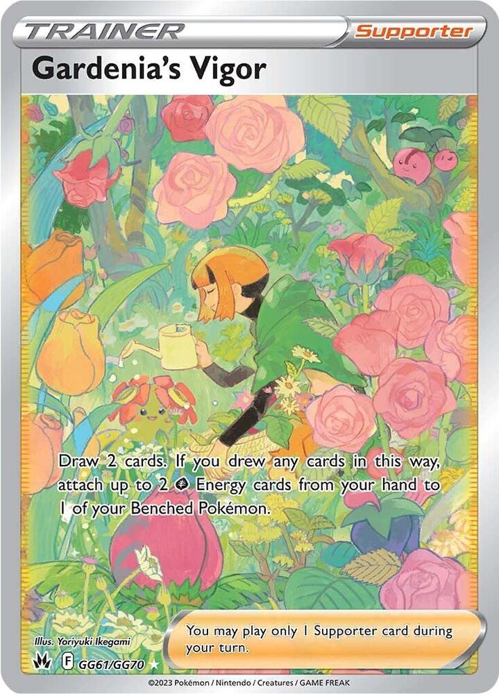 Pokemon Gardenia's Vigor GG61/GG70 Crown Zenith