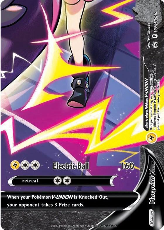 Pokemon Morpeko V-UNION SWSH290 SWSH Black Star Promos