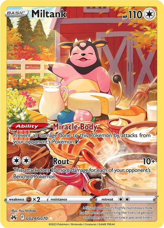 Pokemon Miltank GG24/GG70 Crown Zenith