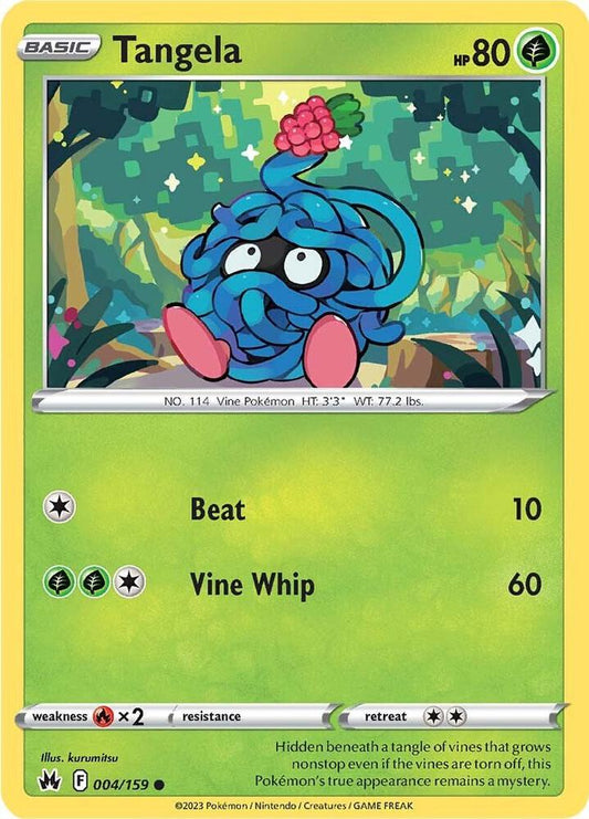 Pokemon Tangela 4/159 Crown Zenith