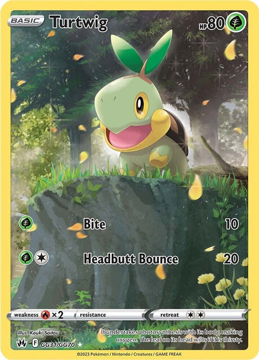 Pokemon Turtwig GG31/GG70 Crown Zenith