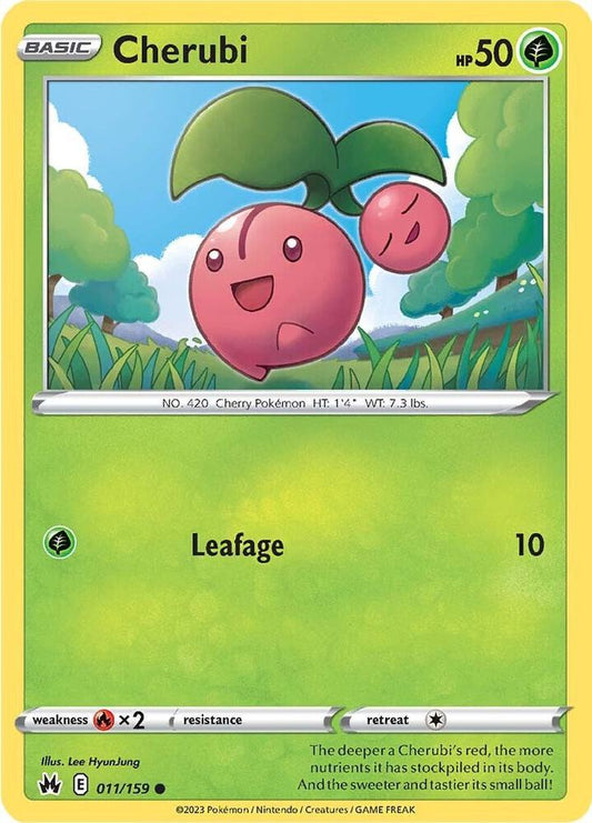 Pokemon Cherubi 11/159 Crown Zenith