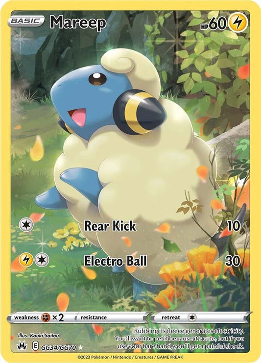 Pokemon Mareep GG34/GG70 Crown Zenith