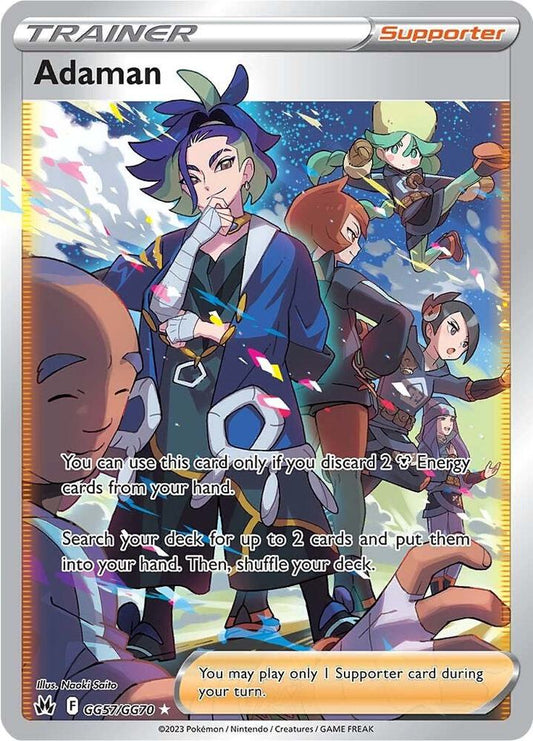 Pokemon Adaman GG57/GG70 Crown Zenith