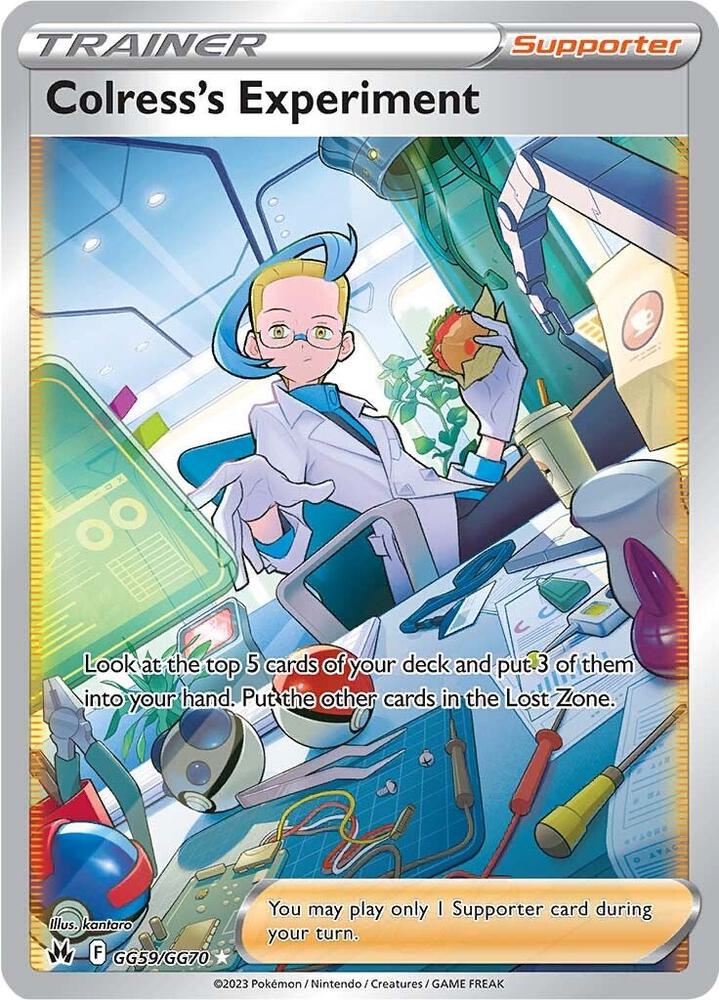 Pokemon Colress's Experiment GG59/GG70 Crown Zenith