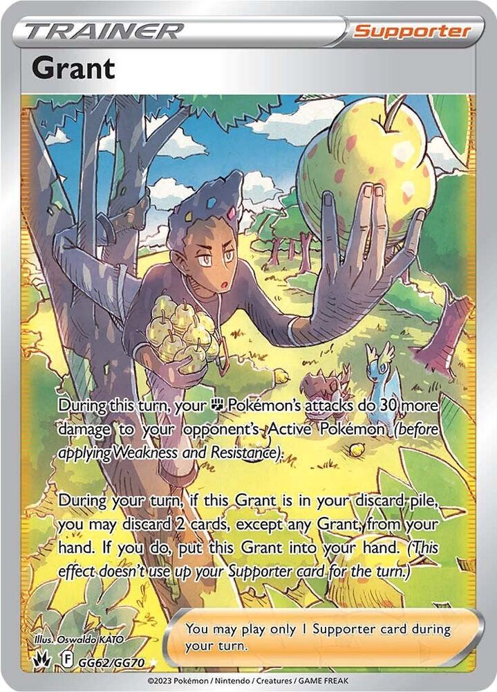 Pokemon Grant GG62/GG70 Crown Zenith