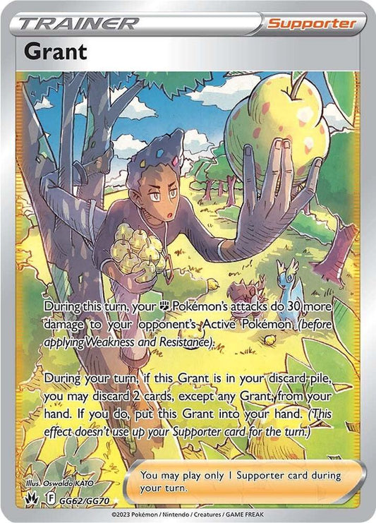 Pokemon Grant GG62/GG70 Crown Zenith