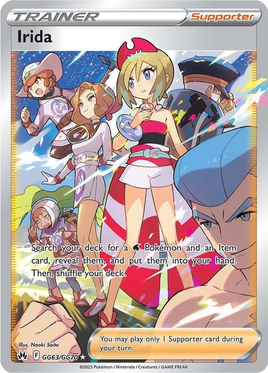 Pokemon Irida GG63/GG70 Crown Zenith