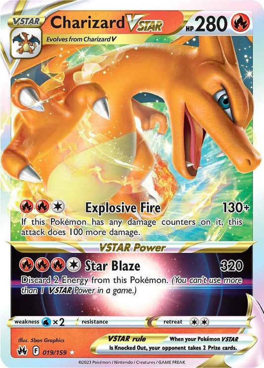 Pokemon Charizard VSTAR 19/159 Crown Zenith