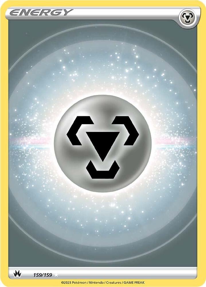 Pokemon Metal Energy 159/159 Crown Zenith