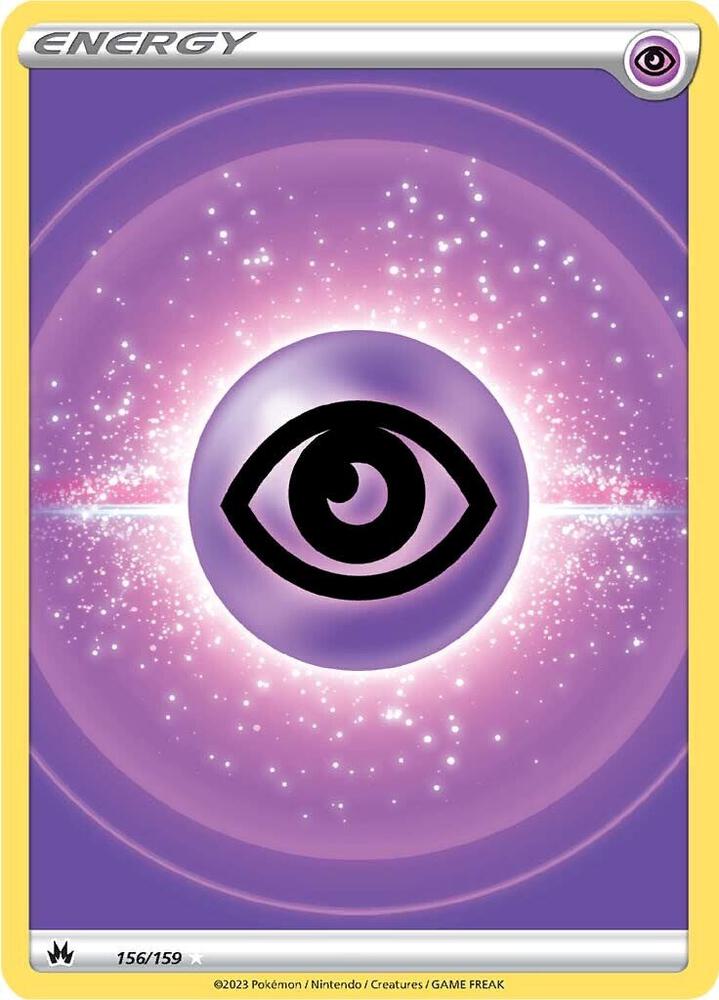 Pokemon Psychic Energy 156/159 Crown Zenith
