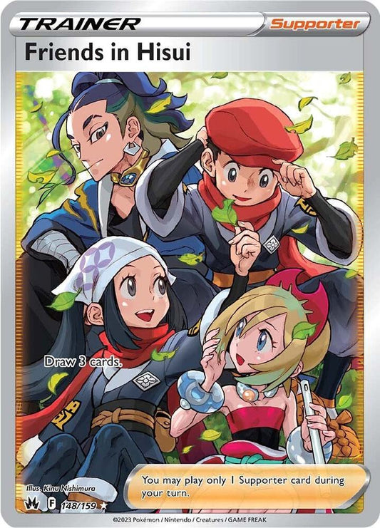 Pokemon Friends in Hisui 148/159 Crown Zenith