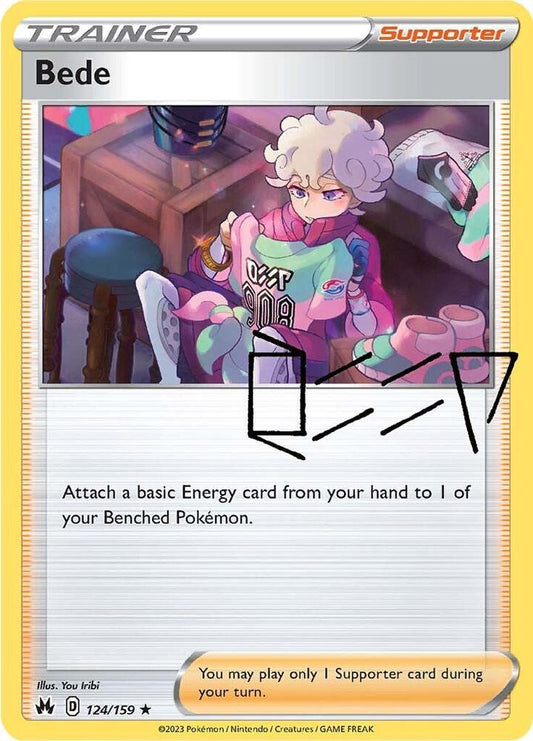 Pokemon Bede 124/159 Crown Zenith