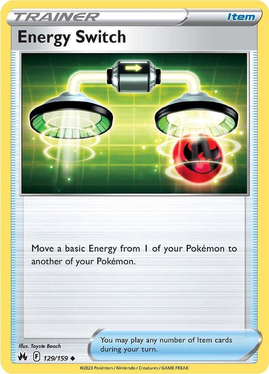 Pokemon Energy Switch 129/159 Crown Zenith