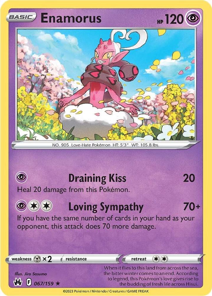 Pokemon Enamorus 67/159 Crown Zenith