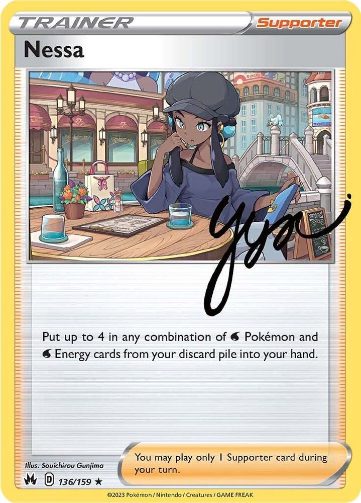 Pokemon Nessa 136/159 Crown Zenith