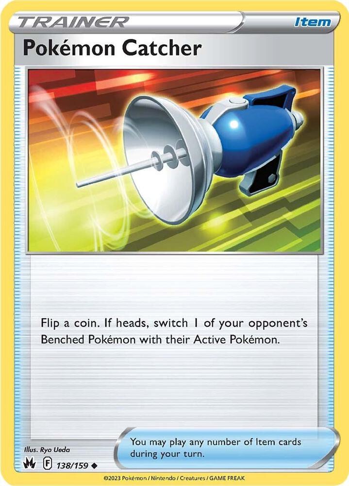 Pokemon Pokémon Catcher 138/159 Crown Zenith