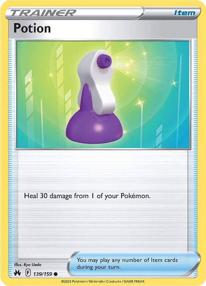 Pokemon Potion 139/159 Crown Zenith