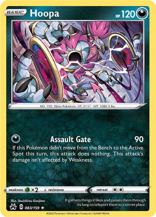 Pokemon Hoopa 83/159 Crown Zenith
