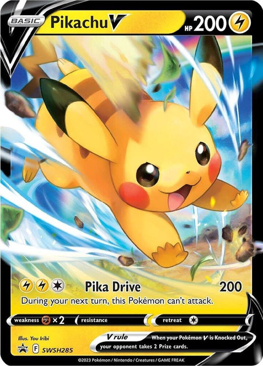 Pokemon Pikachu V SWSH285 SWSH Black Star Promos