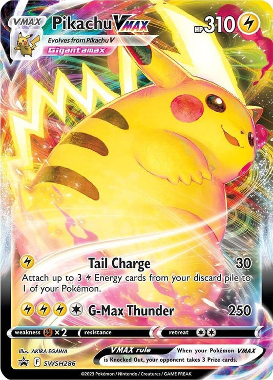 Pokemon Pikachu VMAX SWSH286 SWSH Black Star Promos