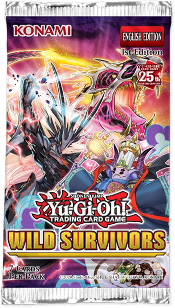 Yu Gi Oh Wild Survivors Booster Pack