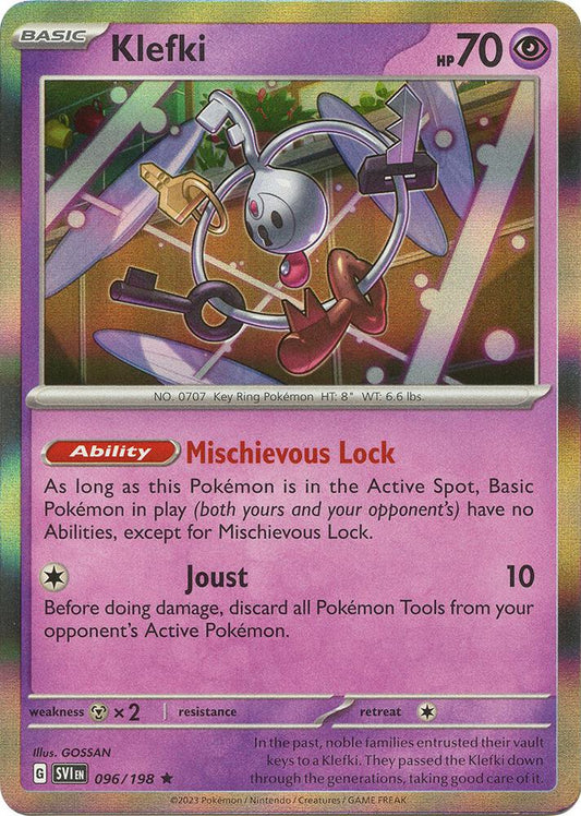Pokemon Klefki 96/198 Scarlet & Violet
