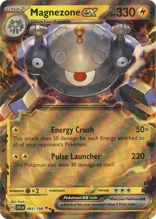 Pokemon Magnezone ex 65/198 Scarlet & Violet