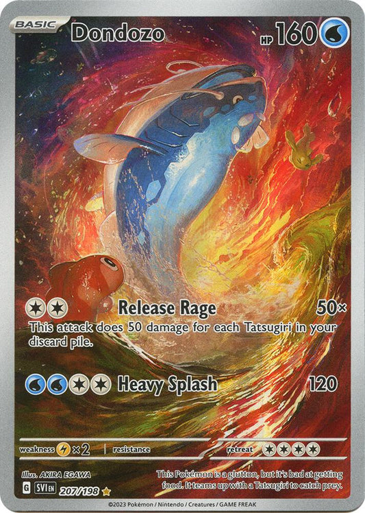 Pokemon Dondozo 207/198 Scarlet & Violet