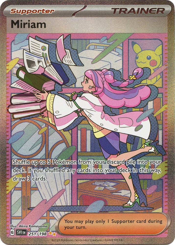 Pokemon Miriam 251/198 Scarlet & Violet