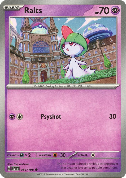Pokemon Ralts 84/198 Scarlet & Violet