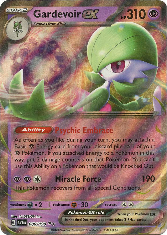 Pokemon Gardevoir ex 86/198 Scarlet & Violet