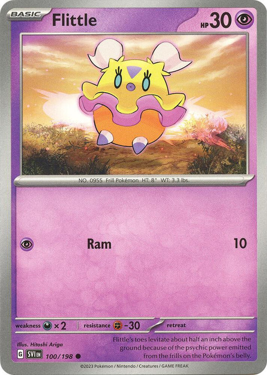 Pokemon Flittle 100/198 Scarlet & Violet