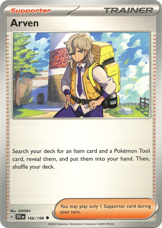 Pokemon Arven 166/198 Scarlet & Violet