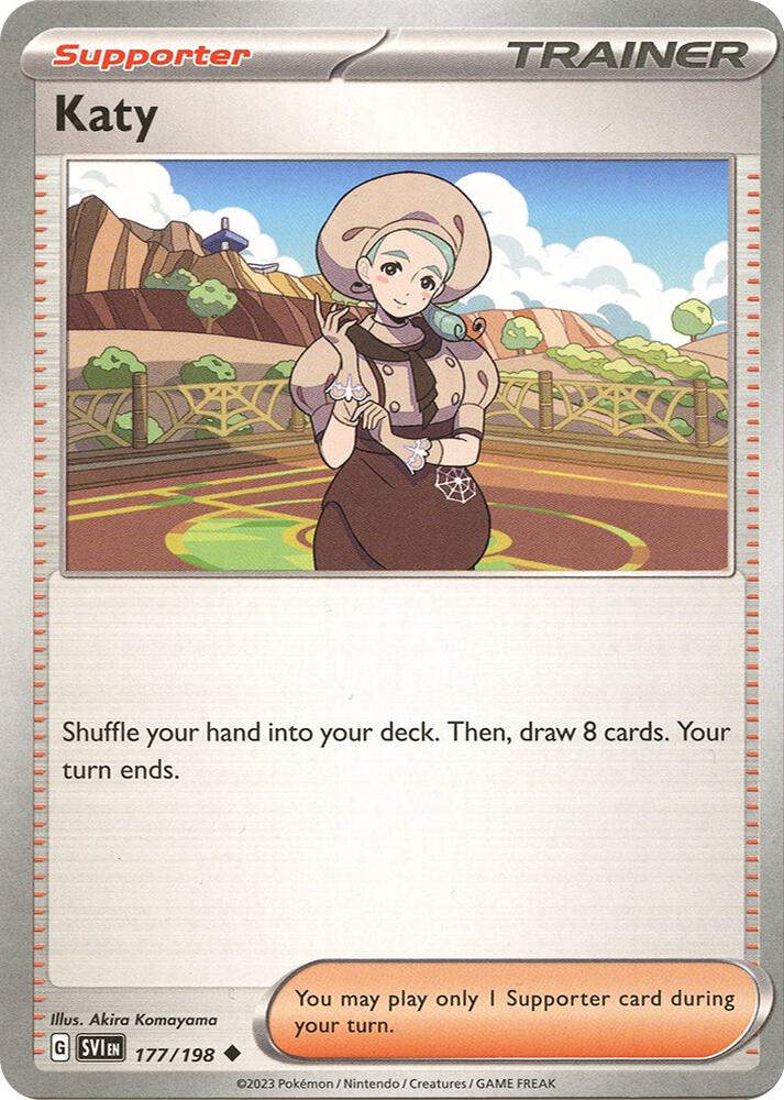 Pokemon Katy 177/198 Scarlet & Violet