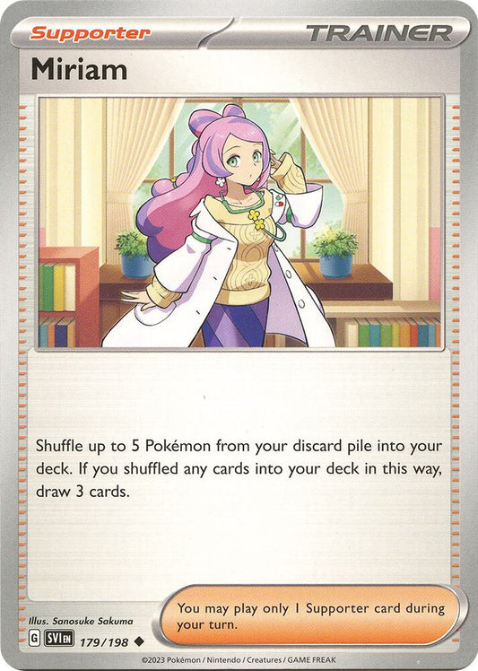 Pokemon Miriam 179/198 Scarlet & Violet
