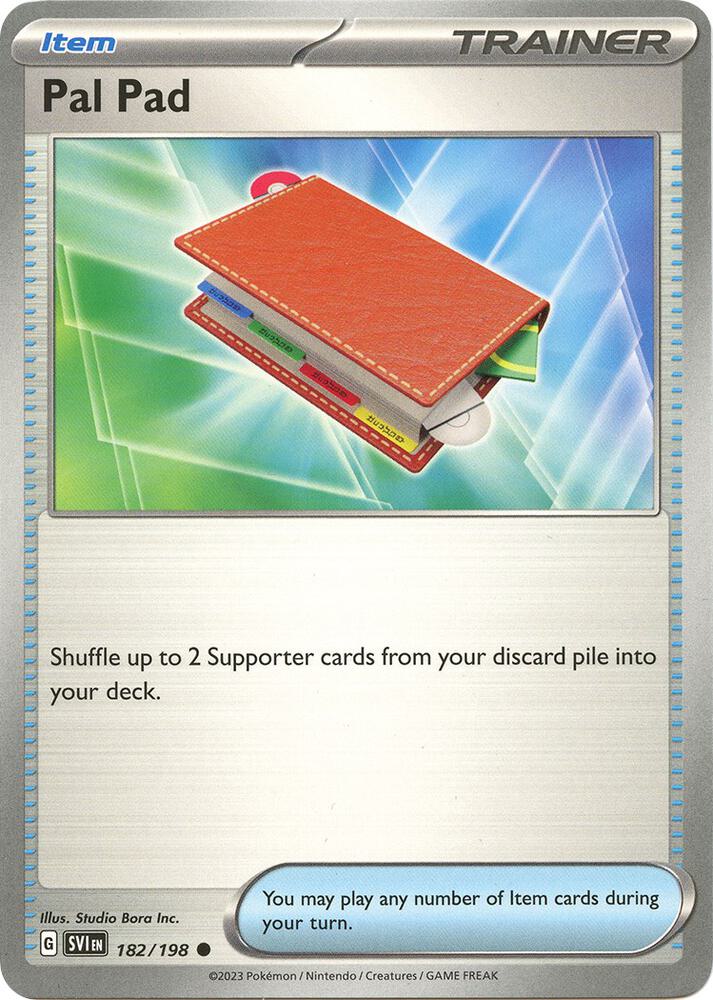 Pokemon Pal Pad 182/198 Scarlet & Violet