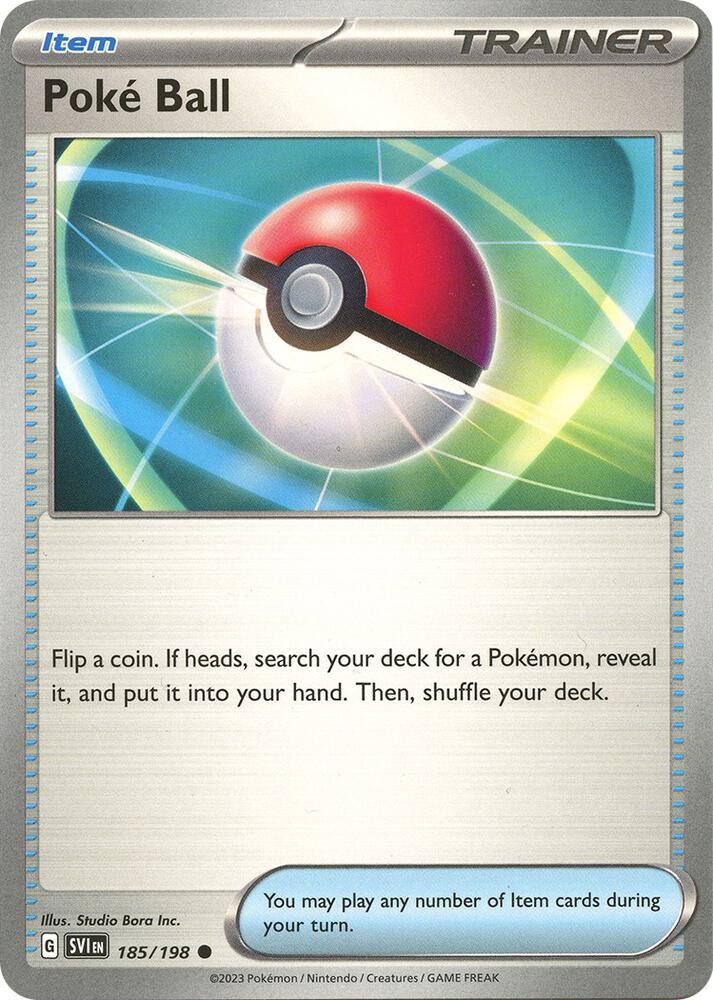 Pokemon Poké Ball 185/198 Scarlet & Violet