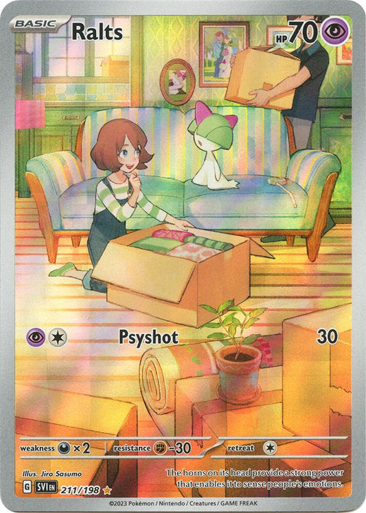 Pokemon Ralts 211/198 Scarlet & Violet