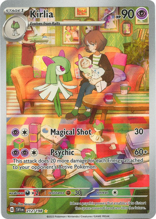 Pokemon Kirlia 212/198 Scarlet & Violet