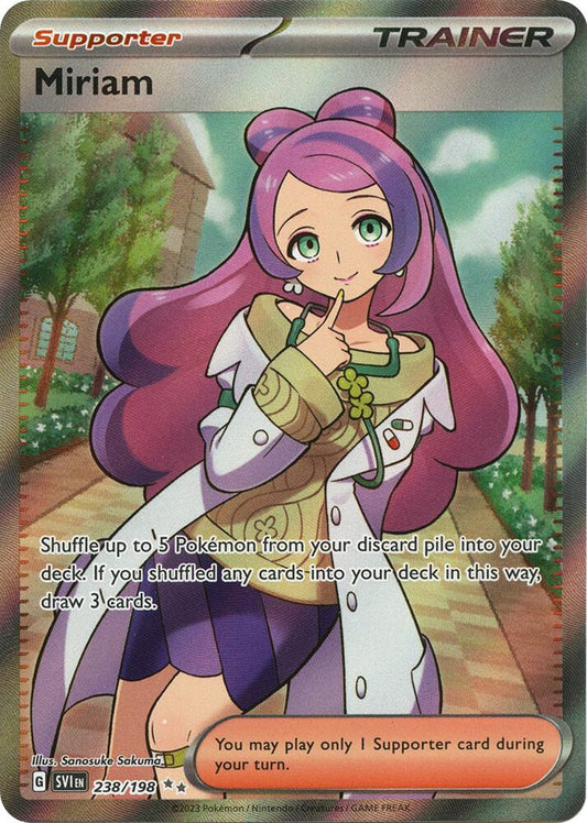 Pokemon Miriam 238/198 Scarlet & Violet