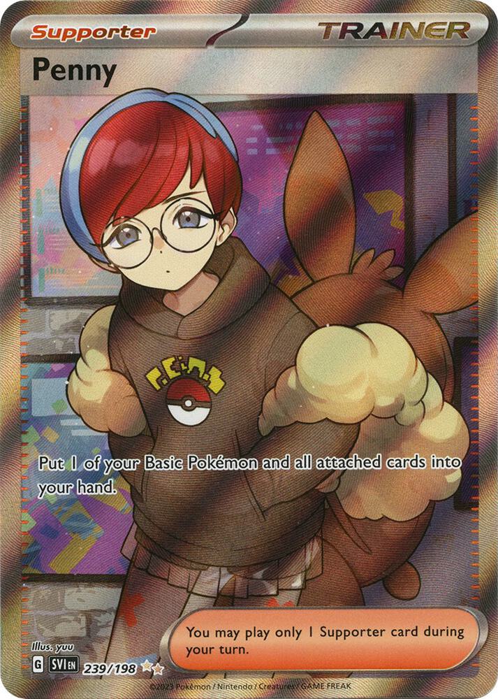 Pokemon Penny 239/198 Scarlet & Violet