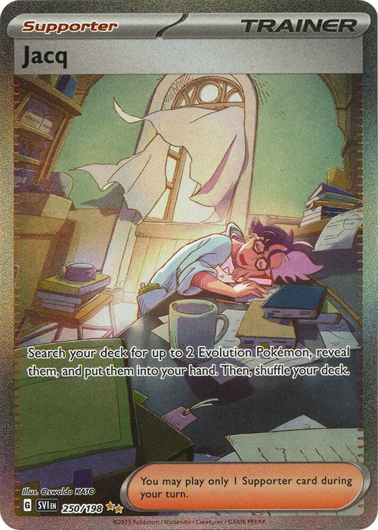 Pokemon Jacq 250/198 Scarlet & Violet