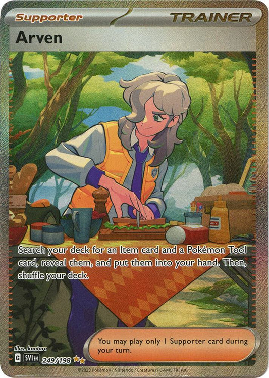 Pokemon Arven 249/198 Scarlet & Violet