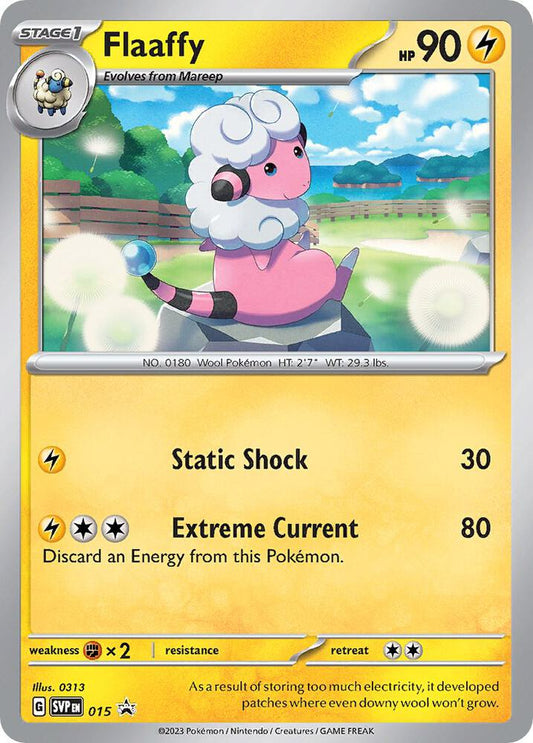 Pokemon Flaaffy 15 SVP Black Star Promos