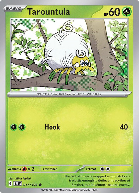 Pokemon Tarountula 17/193 Paldea Evolved